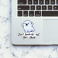 Don'T Touch Its Not Your Phone Sticker waterproof vinyl decal for laptop, bike, car & bottle