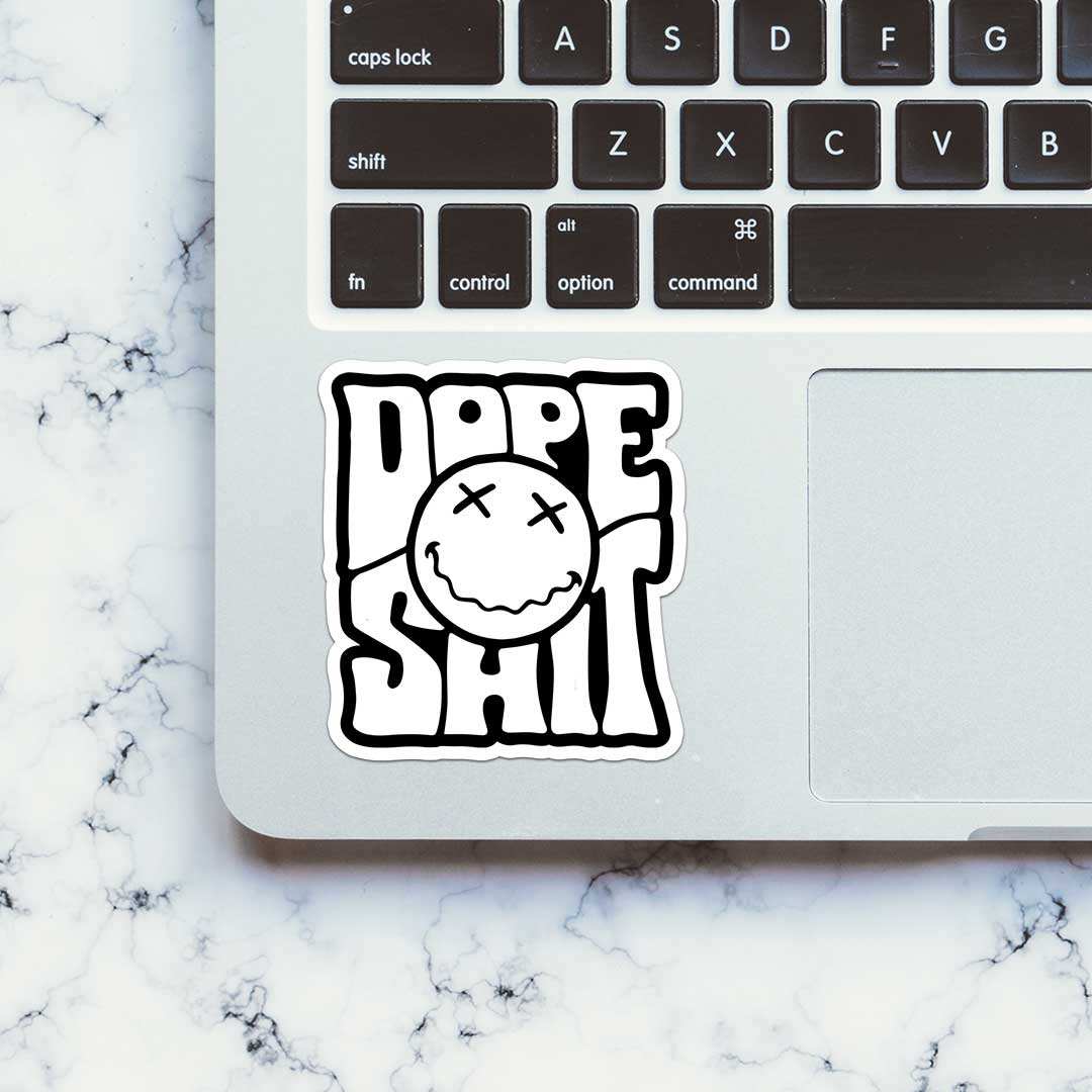 Dope Sheet Sticker waterproof vinyl decal for laptop, bike, car & bottle