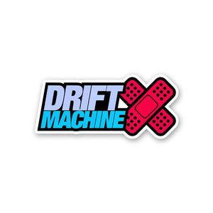 Drift Machine Sticker waterproof vinyl decal for laptop, bike, car & bottle