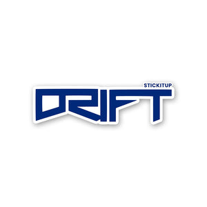 DRIFT Sticker waterproof vinyl decal for laptop, bike, car & bottle