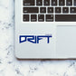 DRIFT Sticker waterproof vinyl decal for laptop, bike, car & bottle