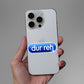 Dur Reh Sticker