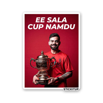 EE SALA CUP NAMDU Sticker waterproof vinyl decal for laptop, bike, car & bottle