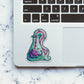 Elephant Toothpaste Glitter Sticker waterproof vinyl decal for laptop, bike, car & bottle