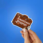 Emotional Baggage Sticker waterproof vinyl decal for laptop, bike, car & bottle