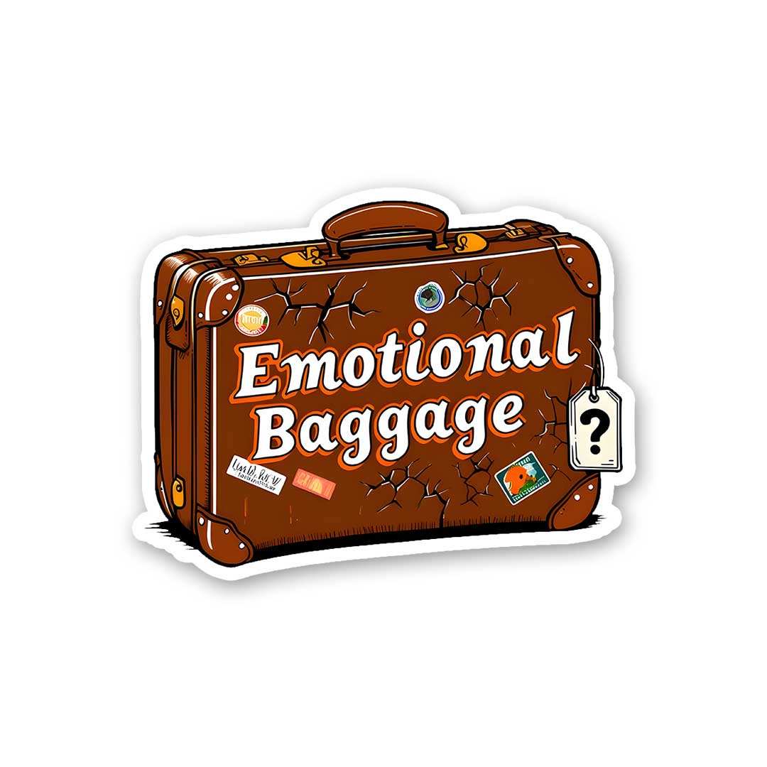 Emotional Baggage Sticker - STICK IT UP