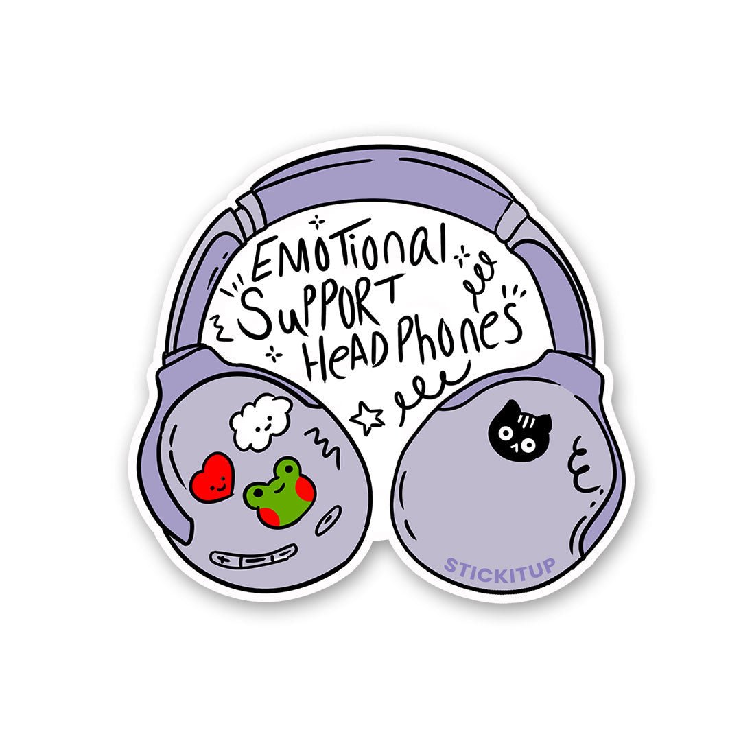 Emotional Support Sticker - Stickers | STICK IT UP