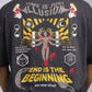 END IS THE BEGINNING OVERSIZED T - SHIRT waterproof vinyl decal for laptop, bike, car & bottle