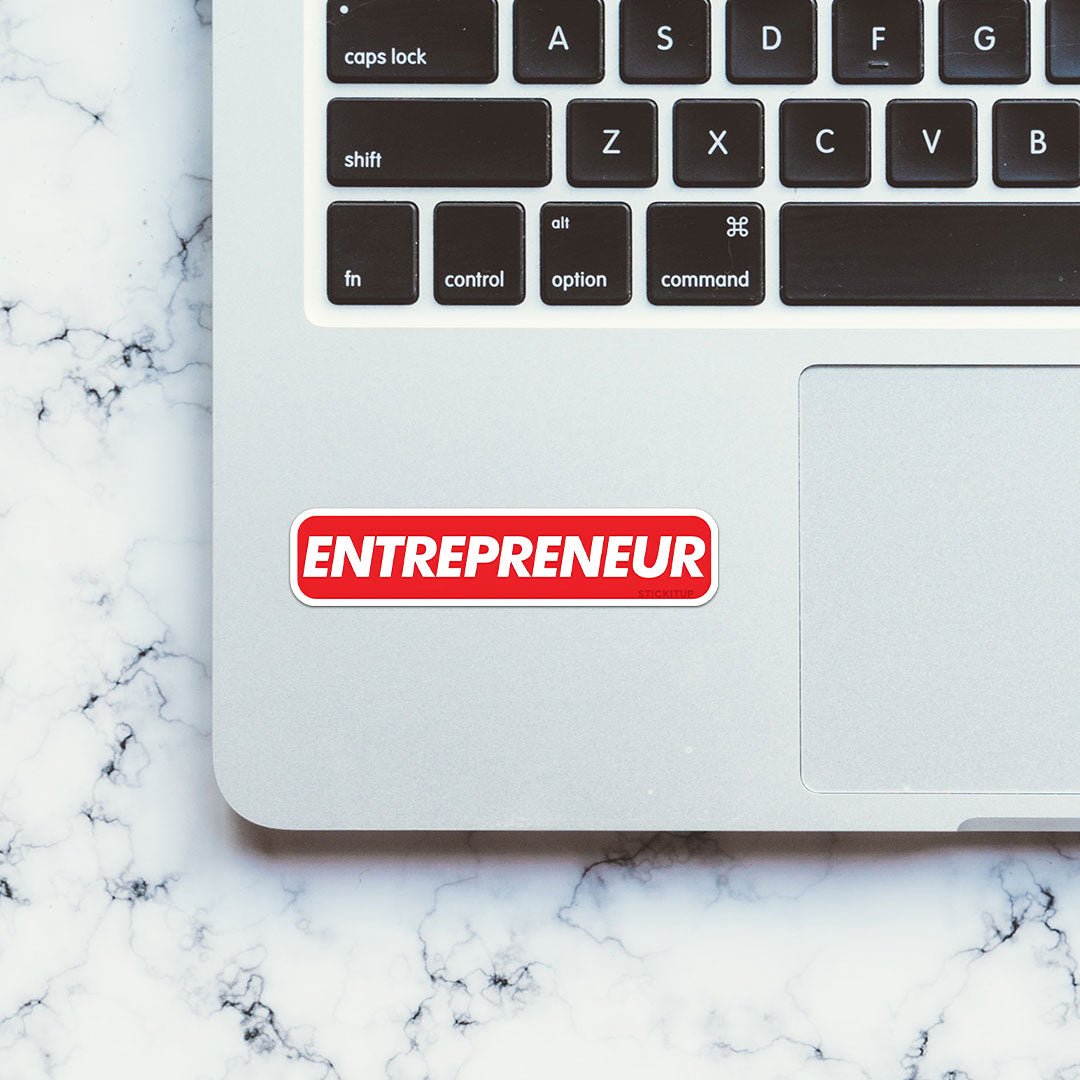 Entrepreneur Sticker waterproof vinyl decal for laptop, bike, car & bottle