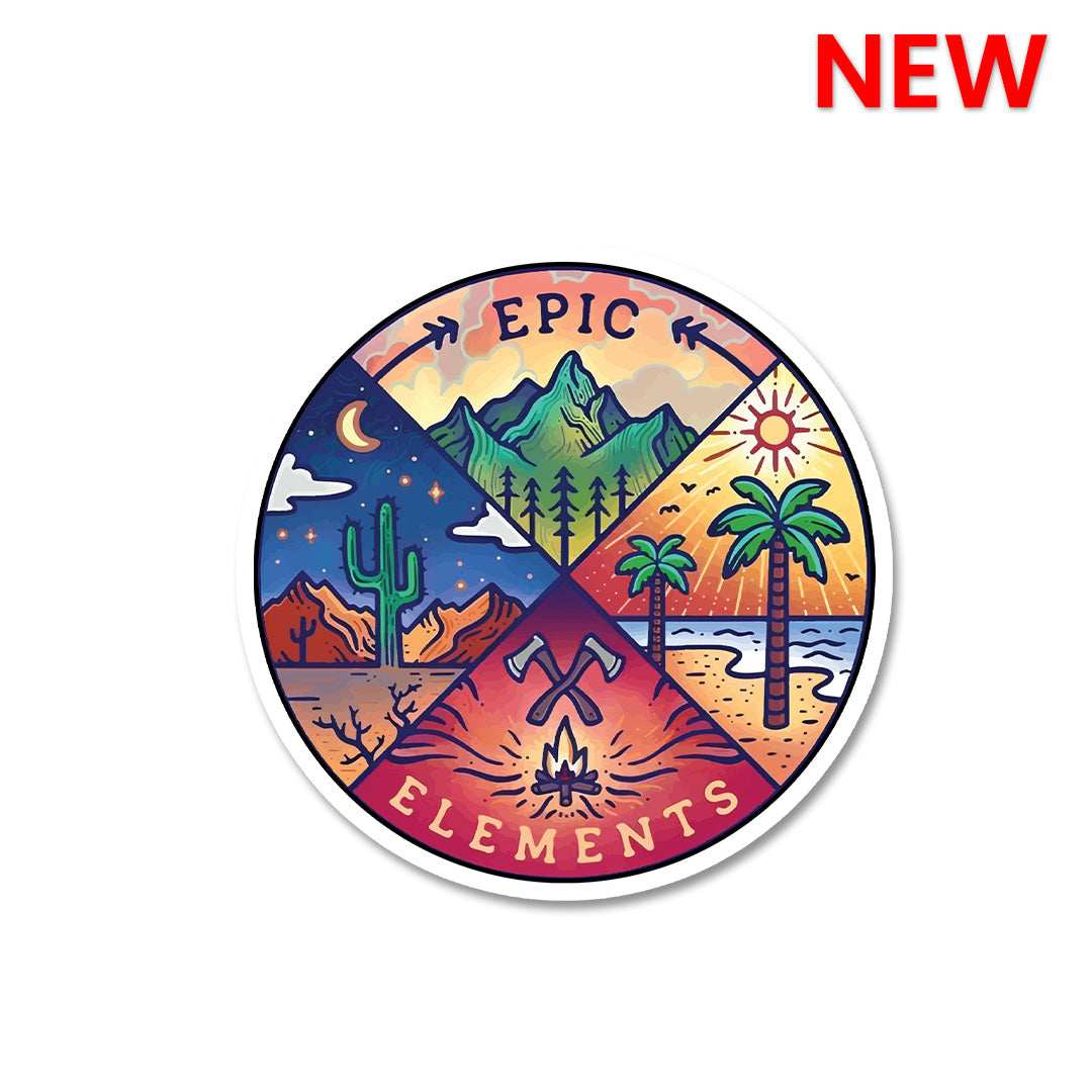 Epic Elements Sticker - Stickers | STICK IT UP