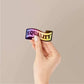 Equality Holographic Stickers waterproof vinyl decal for laptop, bike, car & bottle
