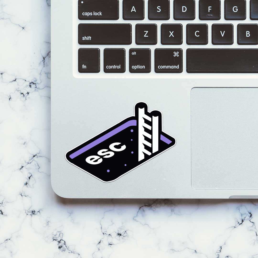 Esc Sticker - STICK IT UP
