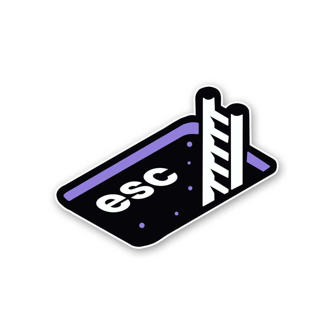 Esc Sticker - STICK IT UP