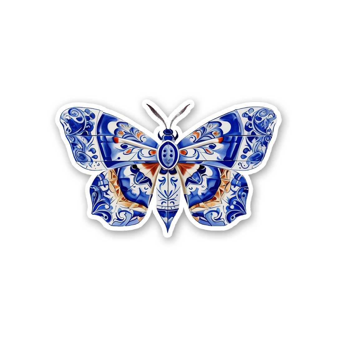 Evel Fly Sticker waterproof vinyl decal for laptop, bike, car & bottle