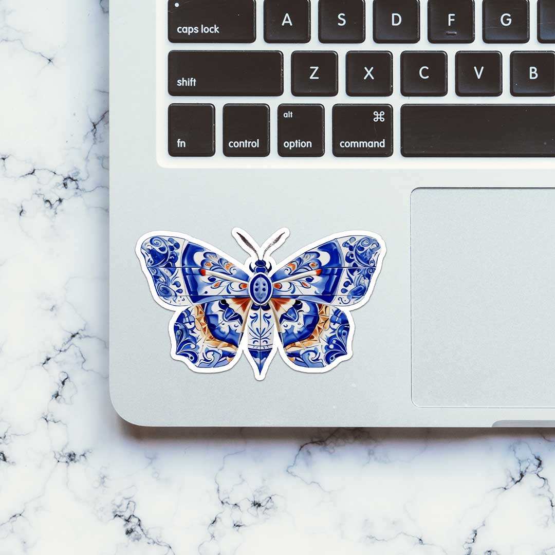 Evel Fly Sticker waterproof vinyl decal for laptop, bike, car & bottle