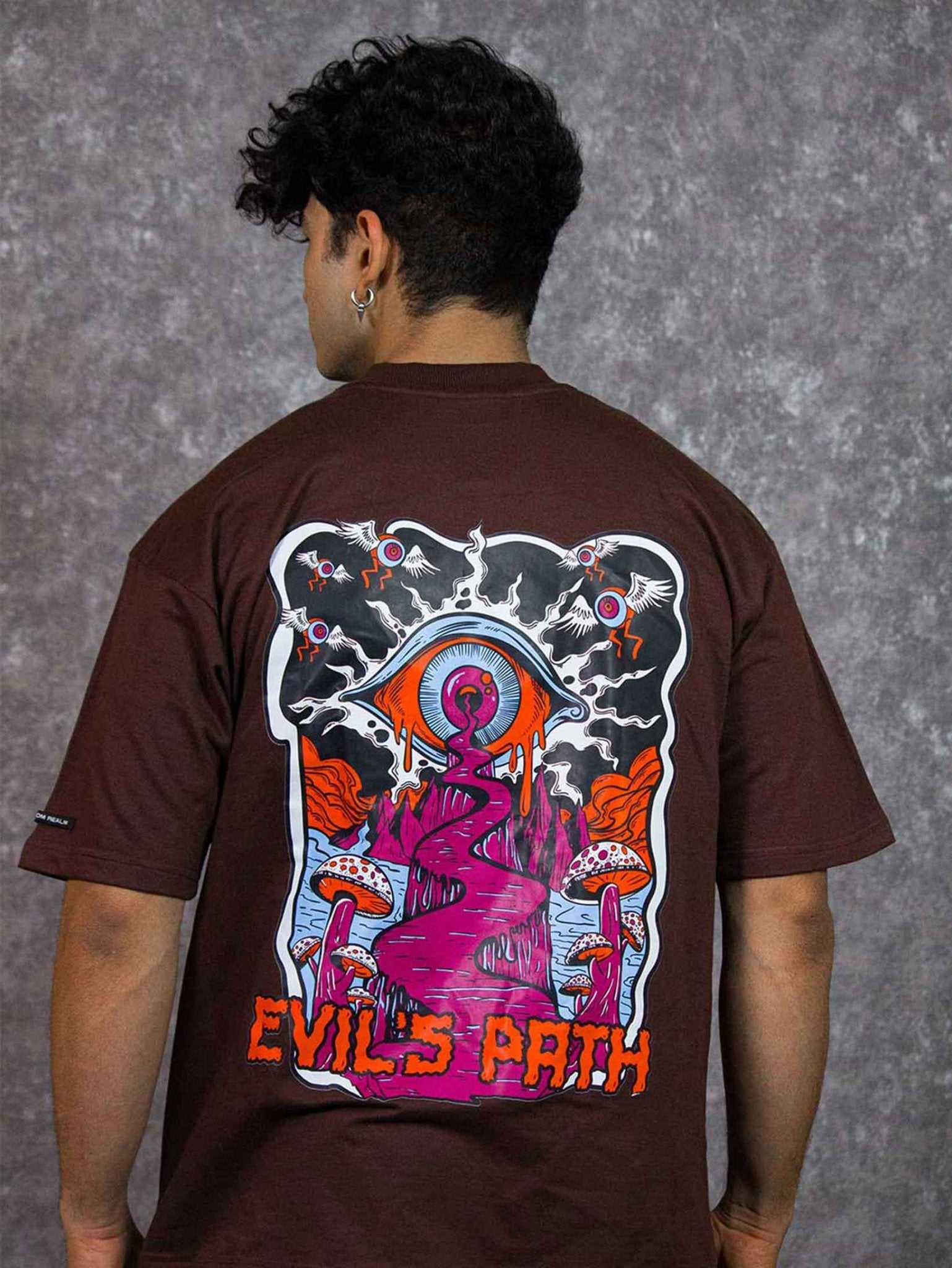 EVIL PATH T - SHIRT waterproof vinyl decal for laptop, bike, car & bottle