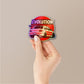 Evolution Red Racer Holographic Stickers