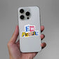Ew People 1.0 sticker waterproof vinyl decal for laptop, bike, car & bottle