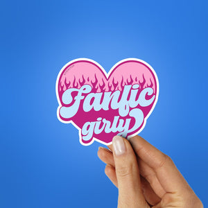 Fanlic Sticker waterproof vinyl decal for laptop, bike, car & bottle