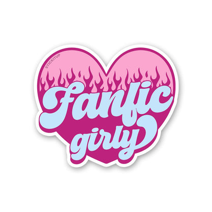 Fanlic Sticker waterproof vinyl decal for laptop, bike, car & bottle