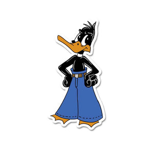 Fanshionista Duck Sticker waterproof vinyl decal for laptop, bike, car & bottle