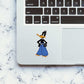 Fanshionista Duck Sticker waterproof vinyl decal for laptop, bike, car & bottle