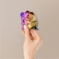 Father Daughter Sketch Holographic Stickers - Holographic stickers | STICK IT UP