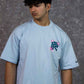 FIELD OF FLOWERS T - SHIRT waterproof vinyl decal for laptop, bike, car & bottle