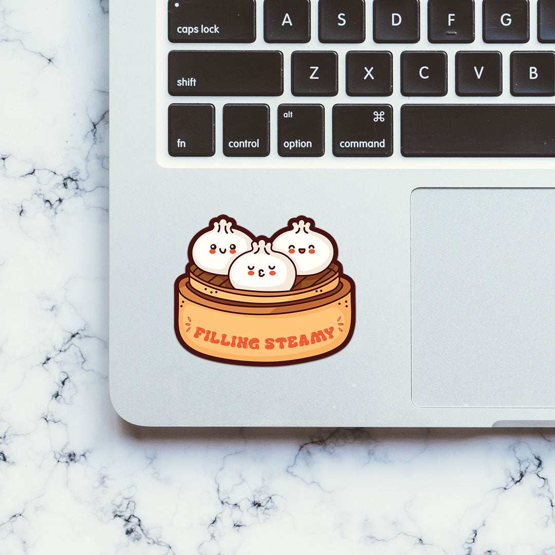 Filling Stemey Sticker waterproof vinyl decal for laptop, bike, car & bottle
