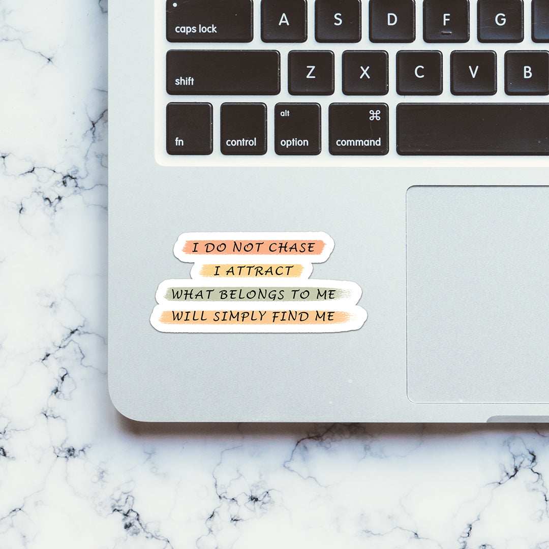Find Yourself Sticker waterproof vinyl decal for laptop, bike, car & bottle