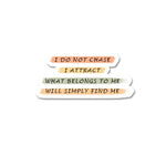 Find Yourself Sticker waterproof vinyl decal for laptop, bike, car & bottle
