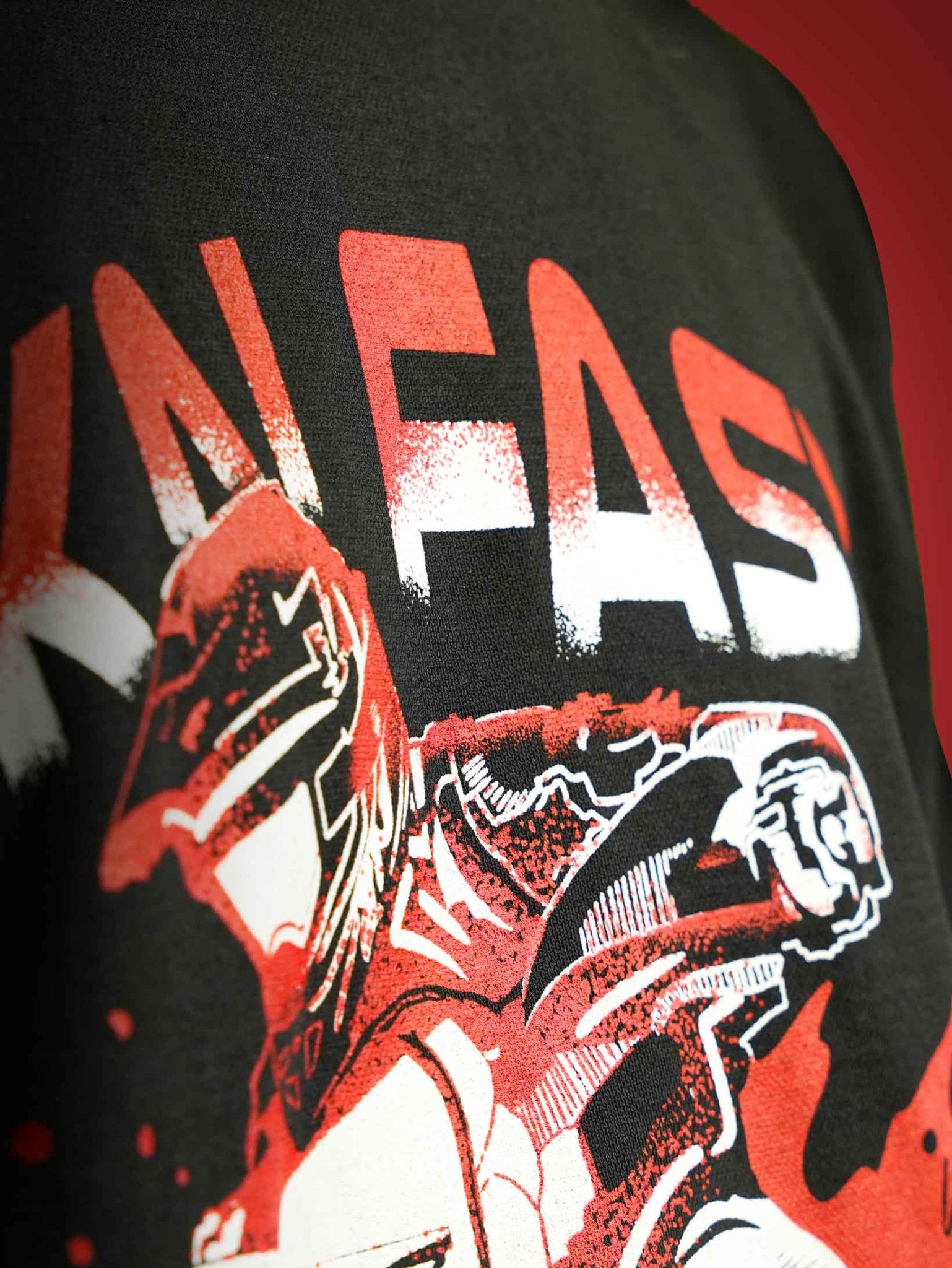 FKN FAST OVERSIZED T - SHIRT waterproof vinyl decal for laptop, bike, car & bottle