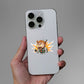 FLAME PUNCHER Sticker waterproof vinyl decal for laptop, bike, car & bottle