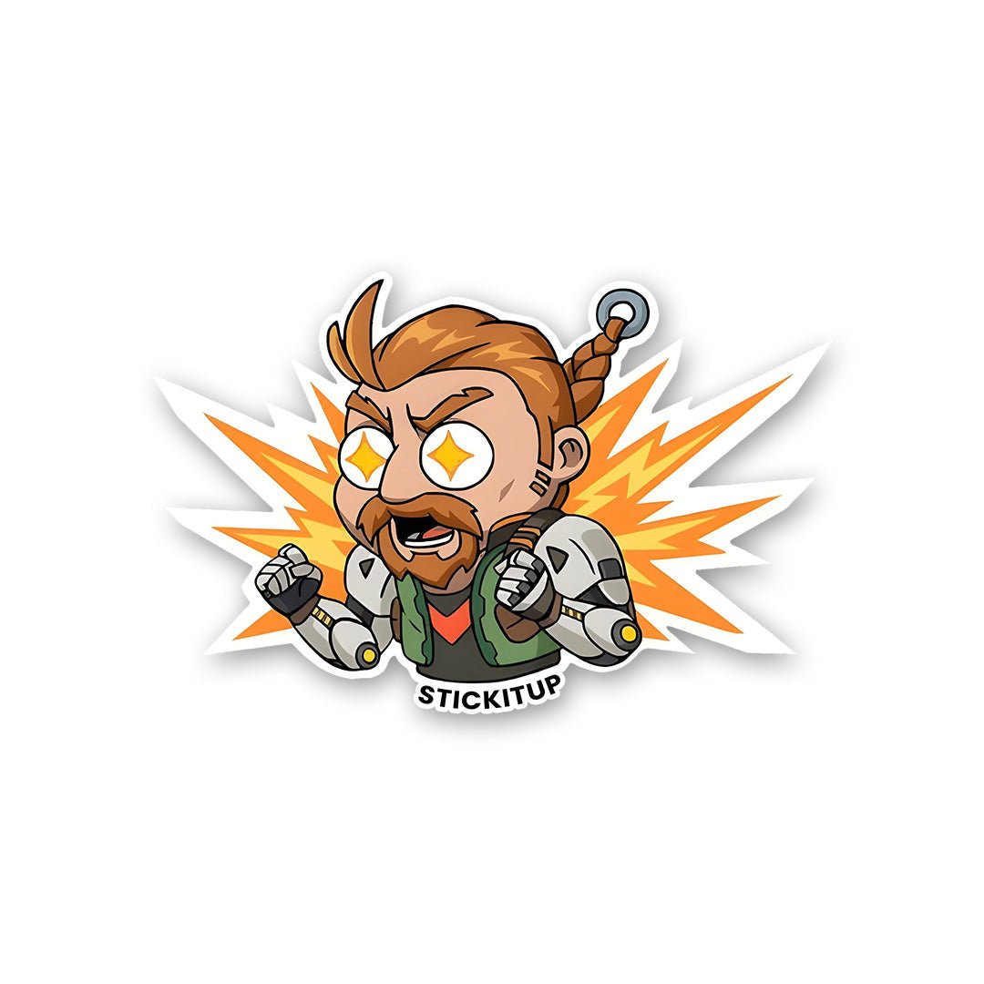 FLAME PUNCHER Sticker - Stickers | STICK IT UP