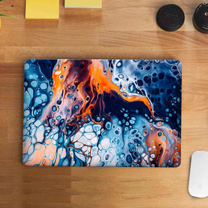 Flow of cells Laptop skin waterproof vinyl decal for laptop, bike, car & bottle