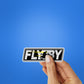 Fly By Sticker
