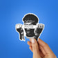 FOCUS Sticker waterproof vinyl decal for laptop, bike, car & bottle