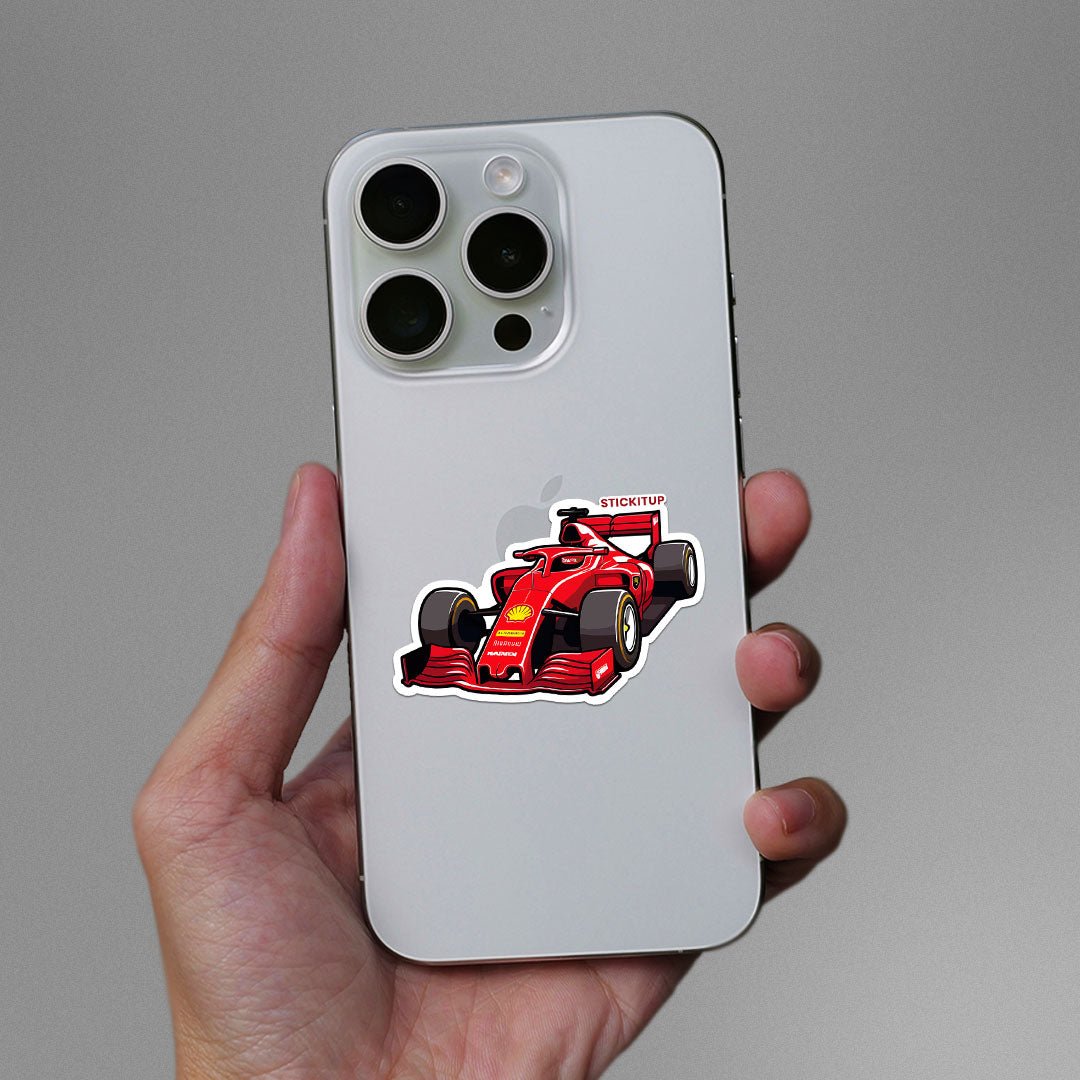 Formula 1 Sticker waterproof vinyl decal for laptop, bike, car & bottle