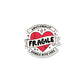 Fragile Handle With Care Sticker waterproof vinyl decal for laptop, bike, car & bottle