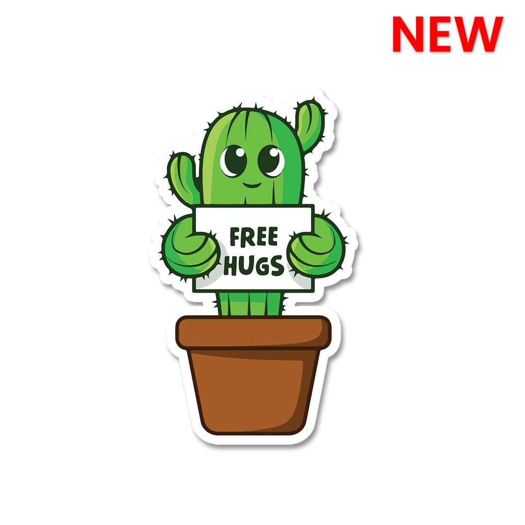 Free Hugs Sticker - Stickers | STICK IT UP