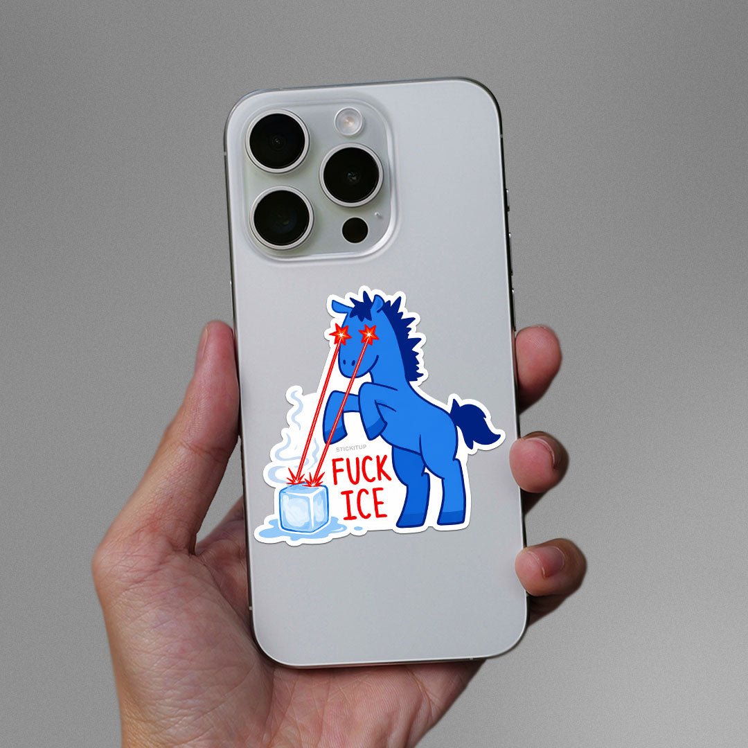Freeze Ice Sticker - Stickers | STICK IT UP