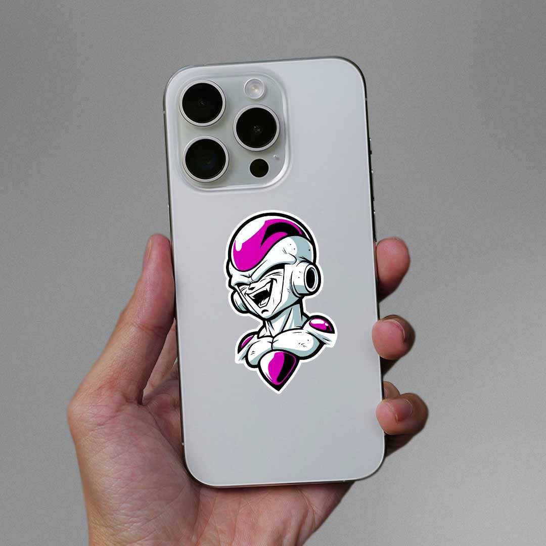 Frieza Sticker waterproof vinyl decal for laptop, bike, car & bottle