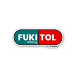 Fukitol Sticker waterproof vinyl decal for laptop, bike, car & bottle
