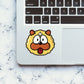 Funny Roar Sticker waterproof vinyl decal for laptop, bike, car & bottle