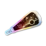 Galaxy Beam Holographic Stickers waterproof vinyl decal for laptop, bike, car & bottle