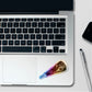 Galaxy Beam Holographic Stickers waterproof vinyl decal for laptop, bike, car & bottle