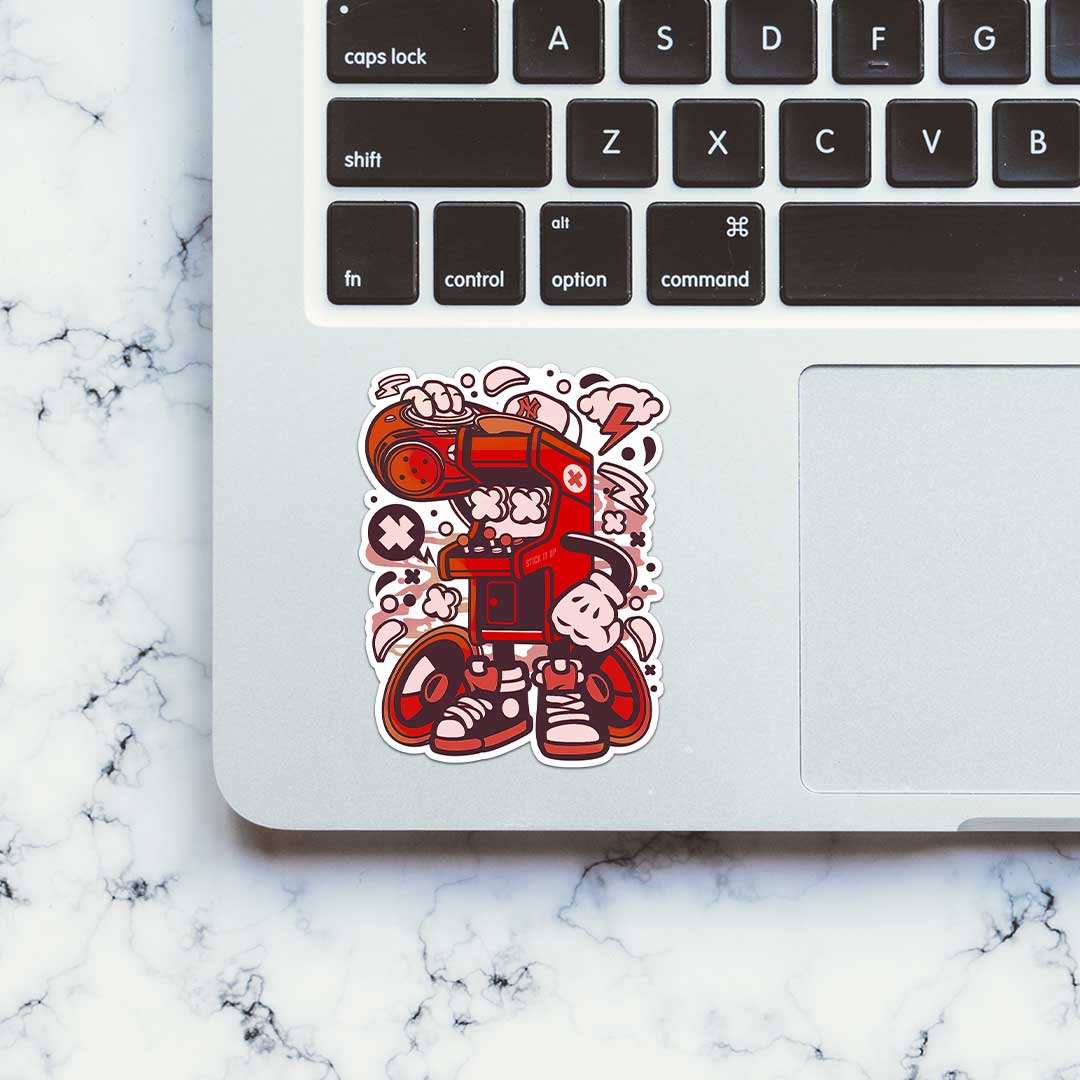 Game lover Sticker waterproof vinyl decal for laptop, bike, car & bottle