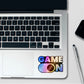 Game on Bold Holographic Stickers
