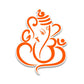 Ganesha 3.0 Bumper Sticker waterproof vinyl decal for laptop, bike, car & bottle