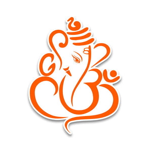 Ganesha 3.0 Bumper Sticker waterproof vinyl decal for laptop, bike, car & bottle
